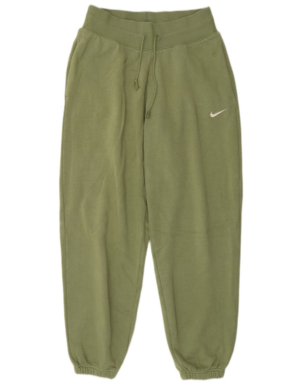 Γυναικεία αθλητική φόρμα Nike Παντελόνι Joggers UK 10 Small Green Cotton
