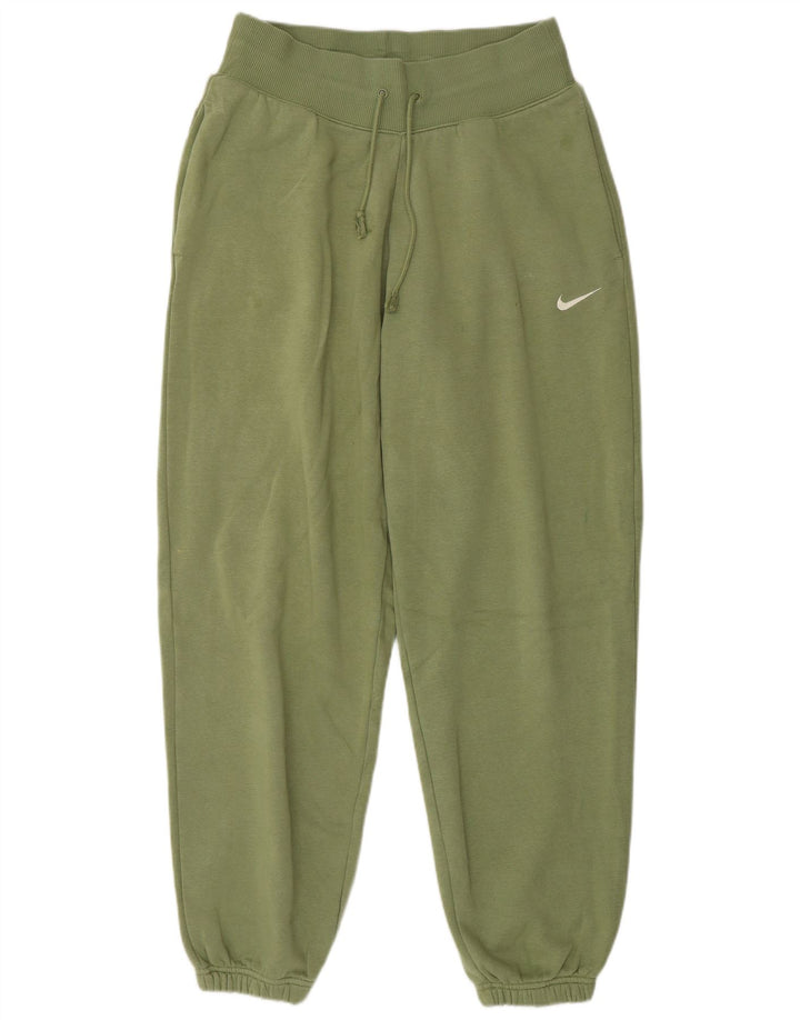 Γυναικεία αθλητική φόρμα Nike Παντελόνι Joggers UK 10 Small Green Cotton
