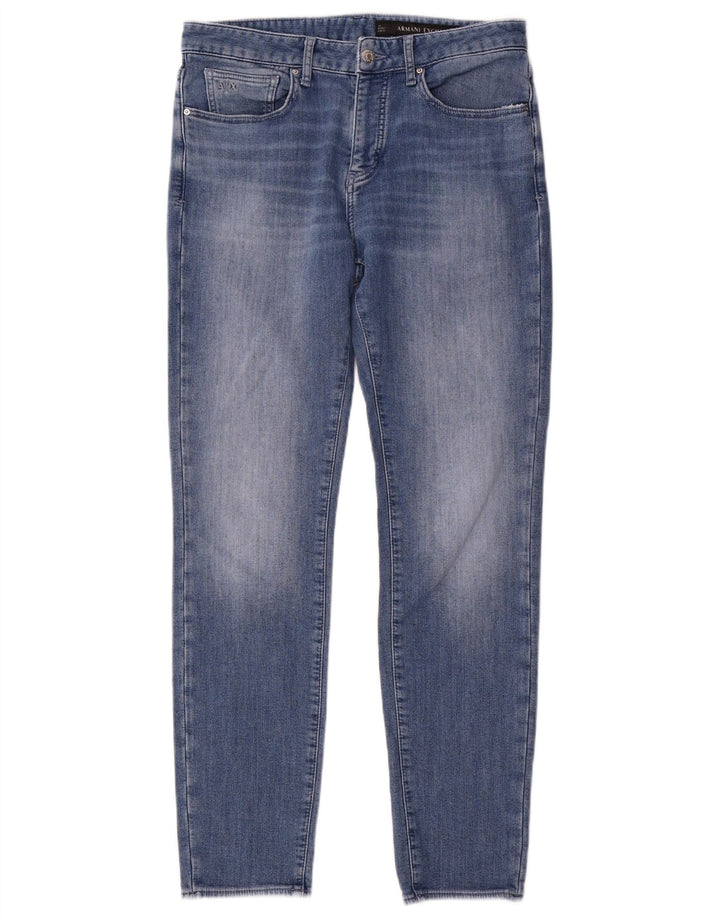 Armani Exchange Γυναικείο Slim Jeans W32 L32 Μπλε βαμβακερό