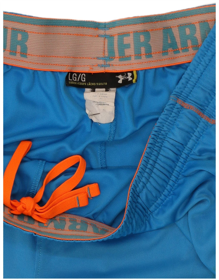 Ανδρικό αθλητικό σορτς Under Armour Loose Fit μεγάλο μπλε πολυεστέρα