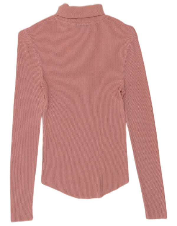 Zara Γυναικείο τοπ μακρυμάνικο UK 8 Small Pink