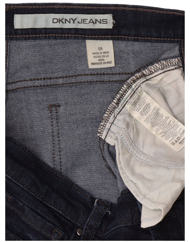 Dkny Γυναικείο τζιν σορτς US 8 Medium W30 Navy Blue βαμβακερό