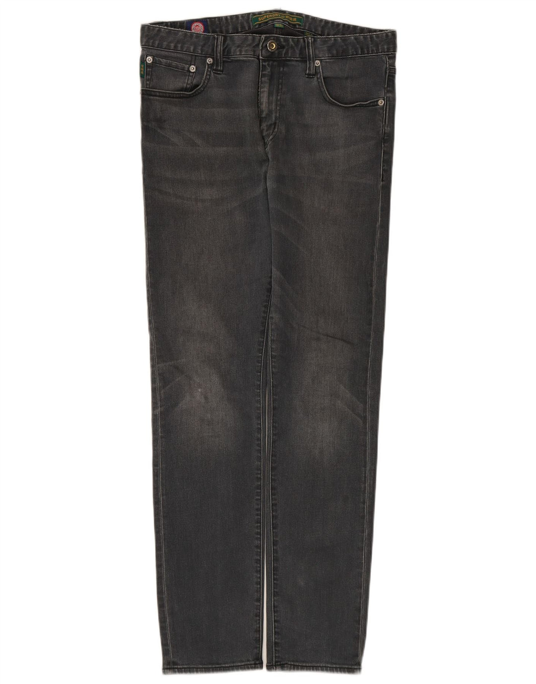 Ανδρικό Slim Jeans SUPERDRY W32 L32 Γκρι βαμβακερό