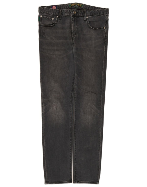 Ανδρικό Slim Jeans SUPERDRY W32 L32 Γκρι βαμβακερό
