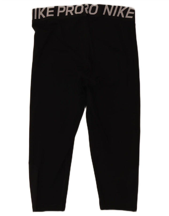 Γυναικείο κολάν Nike Dri Fit Capri UK 18 XL μαύρο πολυεστέρα