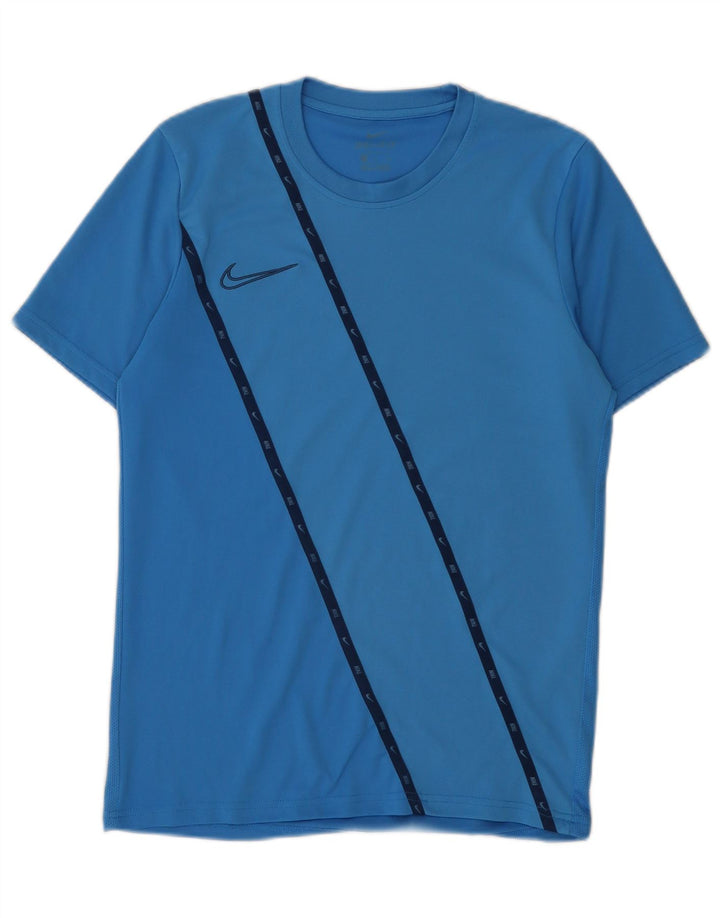 Ανδρικό T-Shirt Nike με γραφικό Dri Fit, μεσαίο μπλε πολυεστέρας