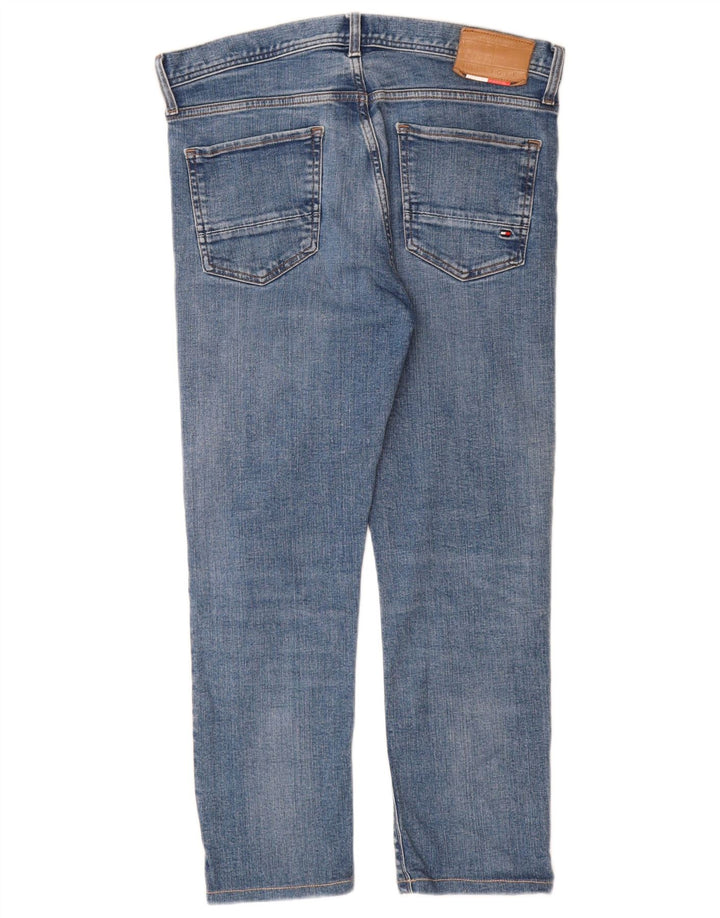 Tommy Hilfiger Mens Bleecker Slim Jeans W32 L27 Blue Cotton