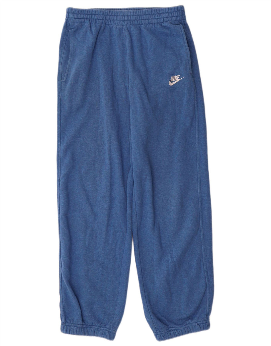 NIKE Boys αθλητική φόρμα παντελόνι Joggers 13-14 ετών XL μπλε βαμβακερό