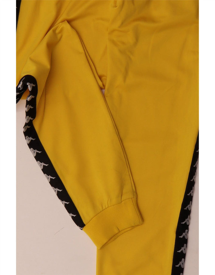 Ανδρική φόρμα γραφικής KAPPA Παντελόνι Joggers XL Yellow Colourblock