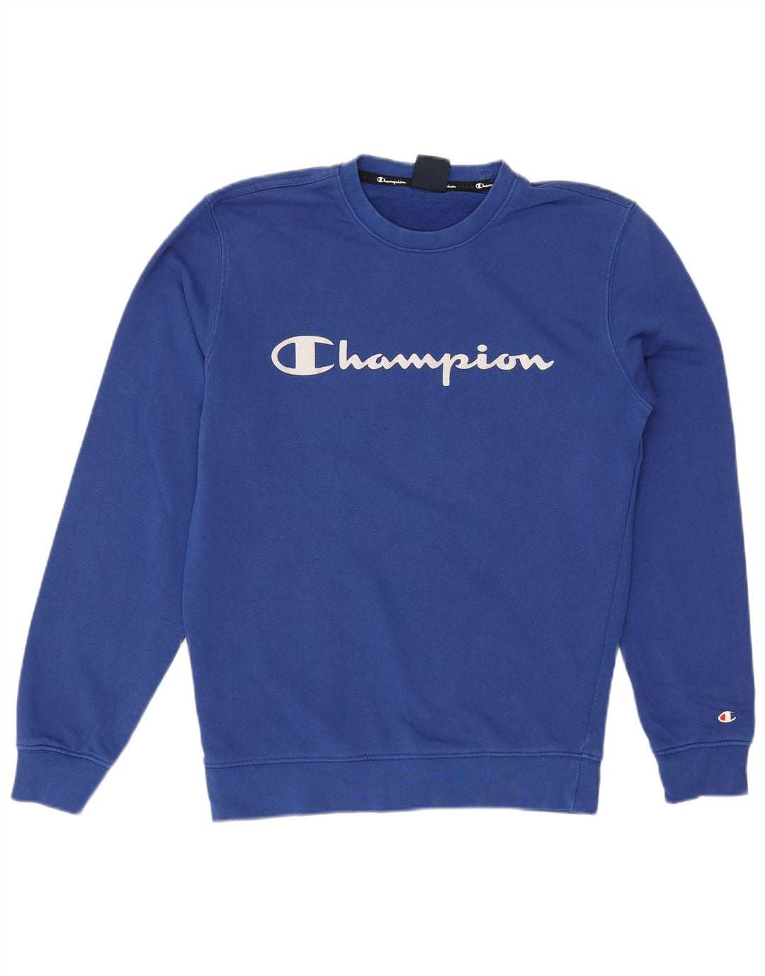 Ανδρικό γραφικό φούτερ Champion Jumper Μικρό Μπλε Βαμβακερό
