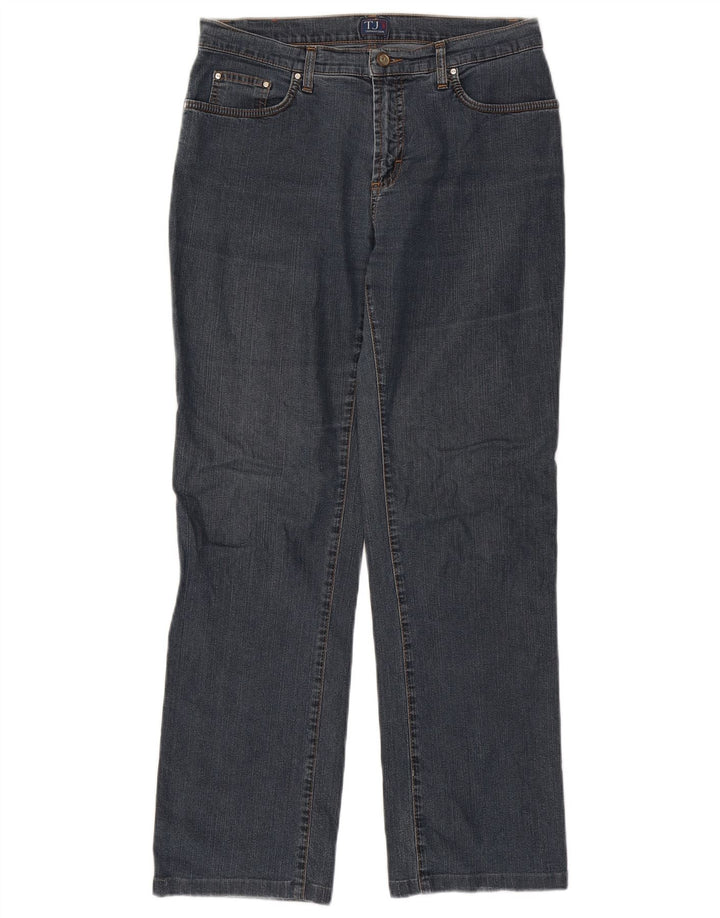 Γυναικείο τζιν Trussardi ίσιο W31 L29 Navy Blue Cotton