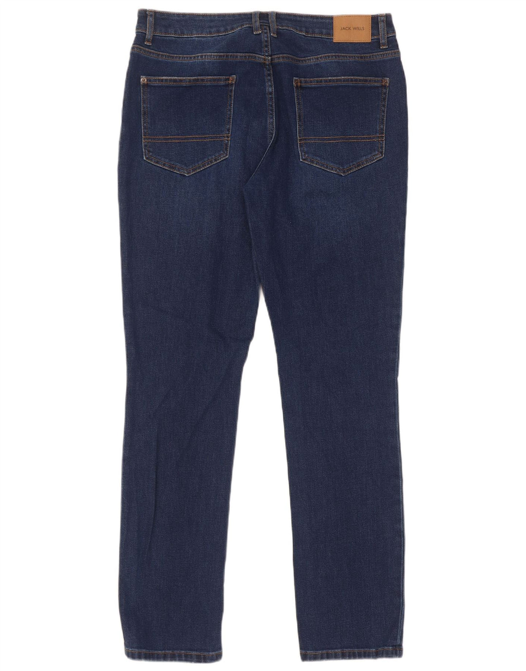 Jack Wills Ανδρικό Slim Jeans W32 L34 Navy Blue Cotton