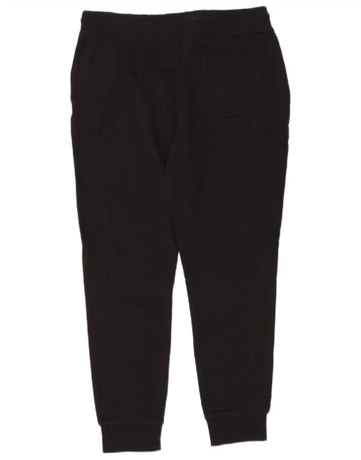 Marks & Spencer Ανδρική φόρμα παντελόνι Joggers Μεσαίο μαύρο βαμβακερό