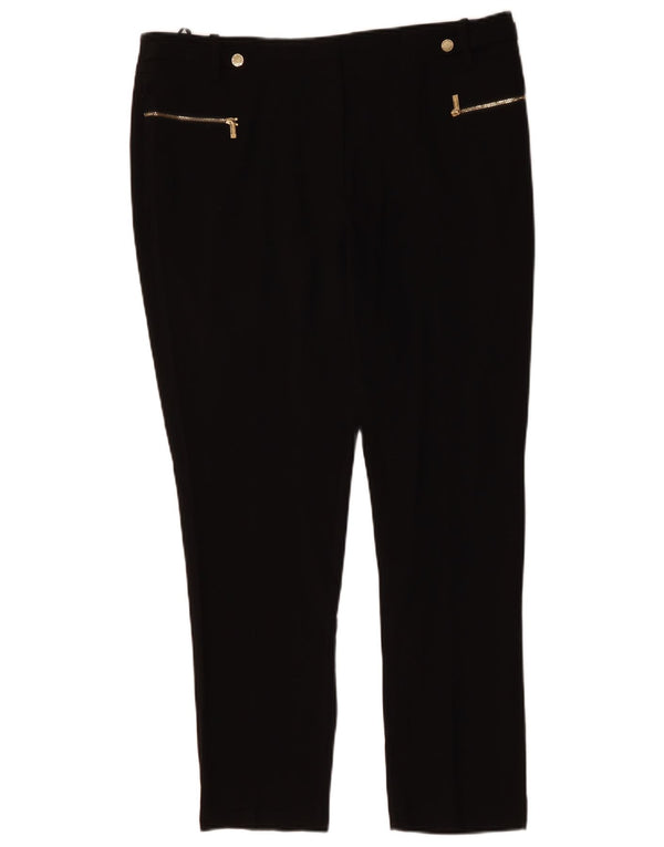 CALVIN KLEIN Γυναικείο Slim Casual Παντελόνι US 12 Μεγάλο W36 L30 Μαύρο