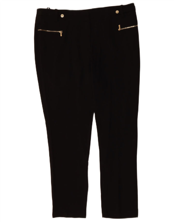 CALVIN KLEIN Γυναικείο Slim Casual Παντελόνι US 12 Μεγάλο W36 L30 Μαύρο