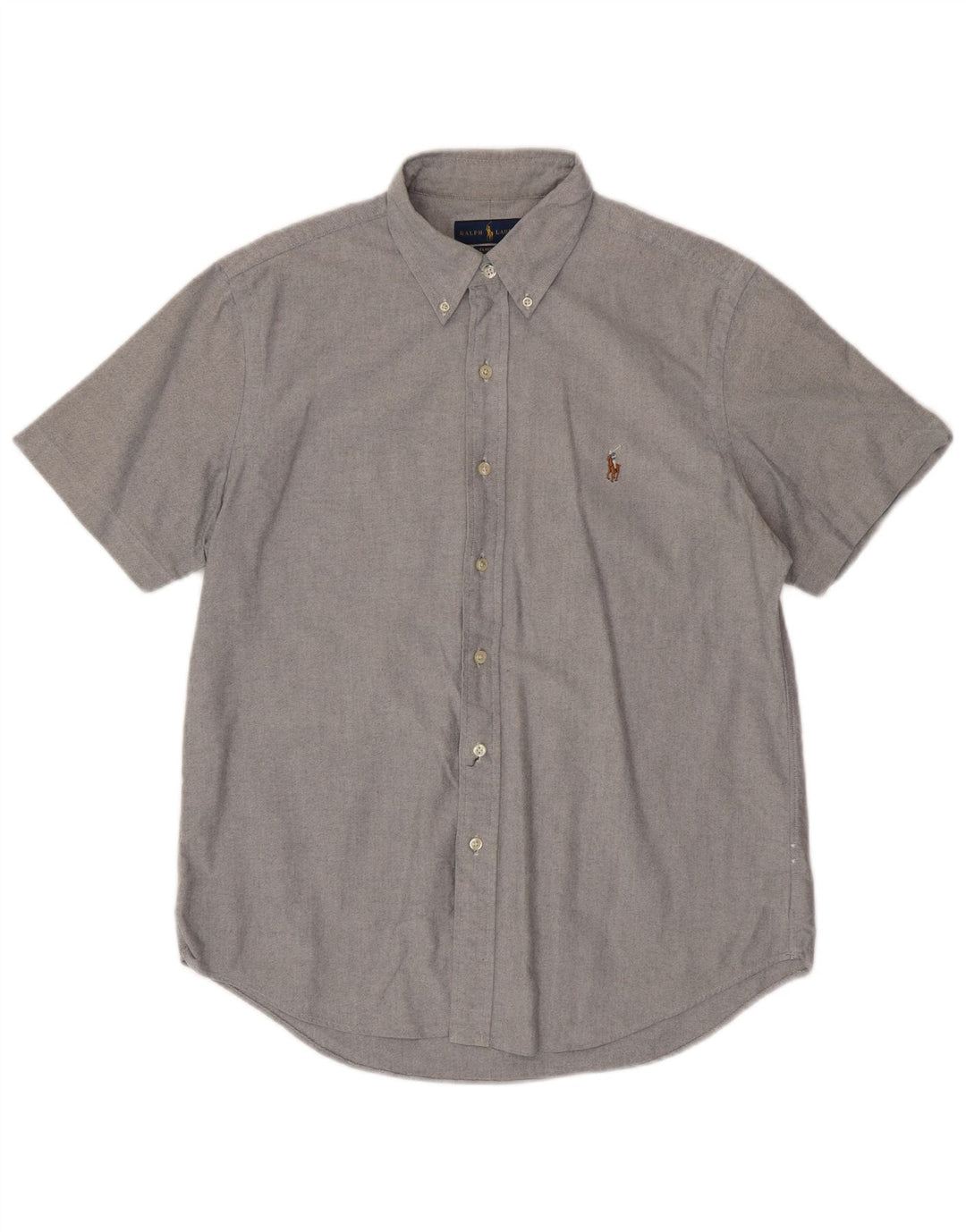 RALPH LAUREN Ανδρικό κοντομάνικο πουκάμισο Classic Fit, μεσαίο βαμβακερό