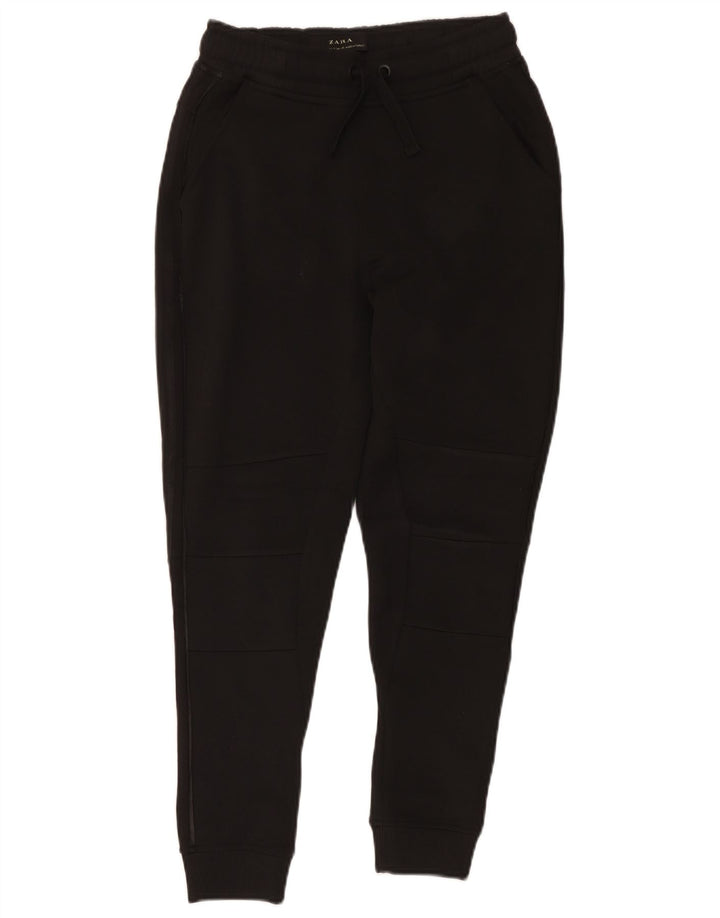 Ανδρική φόρμα Zara Παντελόνι Joggers Μικρό Μαύρο Πολυεστέρα