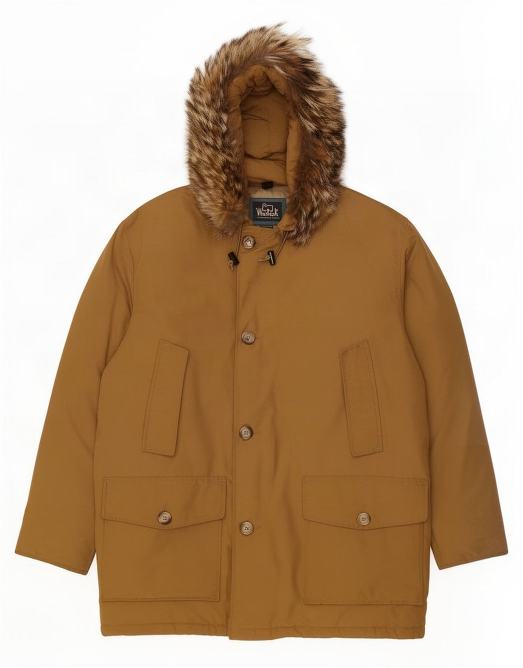Woolrich Ανδρικό μπουφάν Parka με κουκούλα UK 40 Large Beige