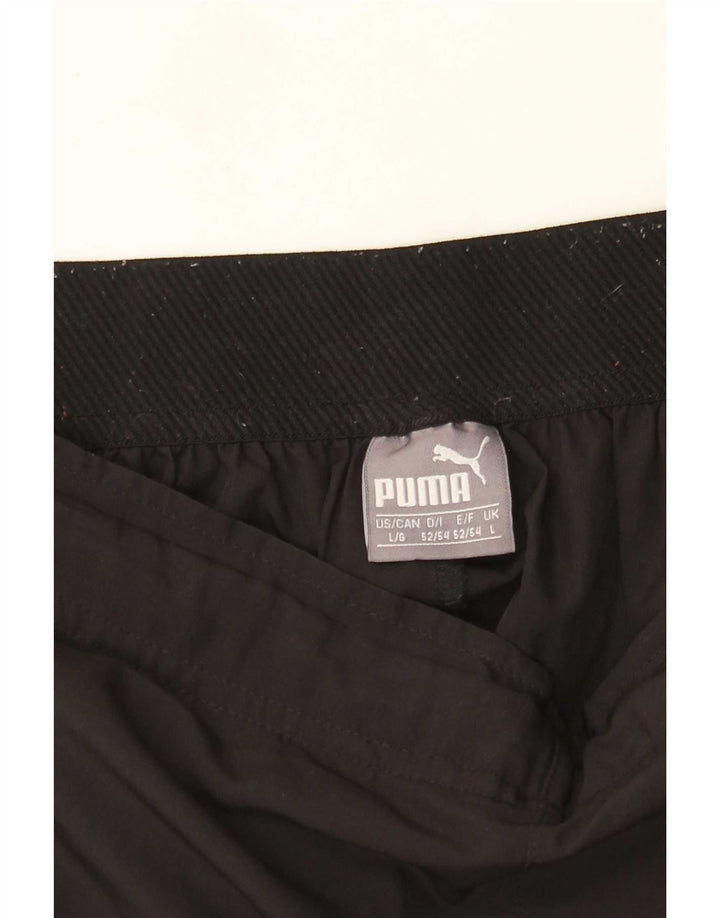 Γυναικεία αθλητική φόρμα Puma Graphic Παντελόνι UK 14 Large Μαύρο