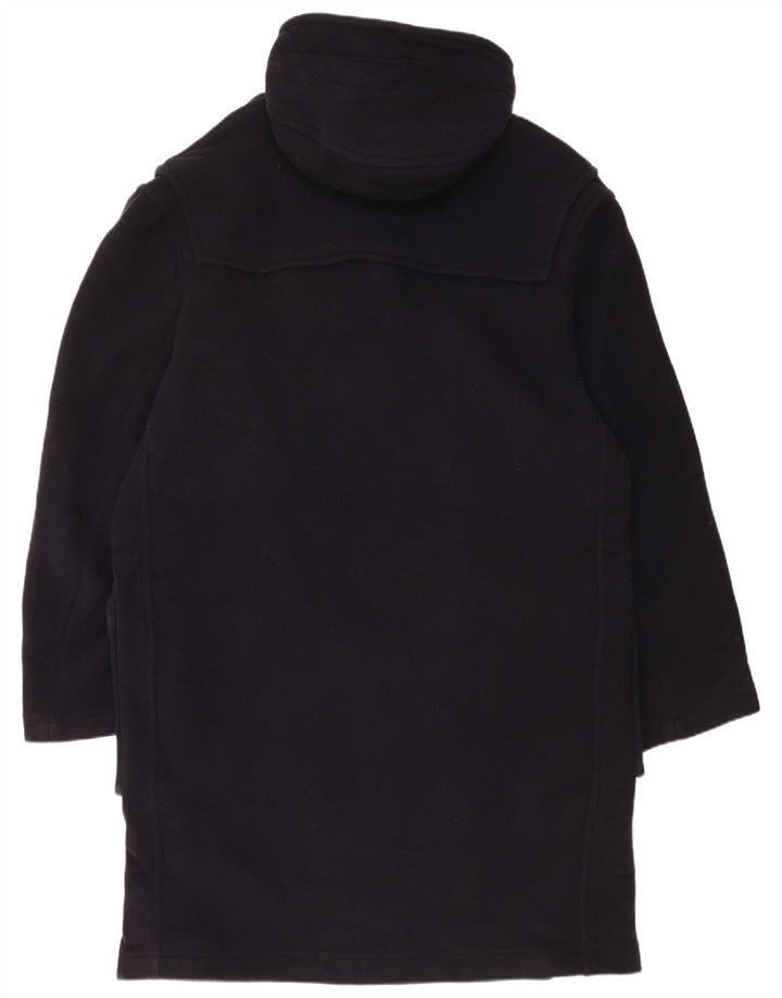 GLOVERALL Ανδρικό παλτό Duffle με κουκούλα UK 46 3XL Navy Blue Wool