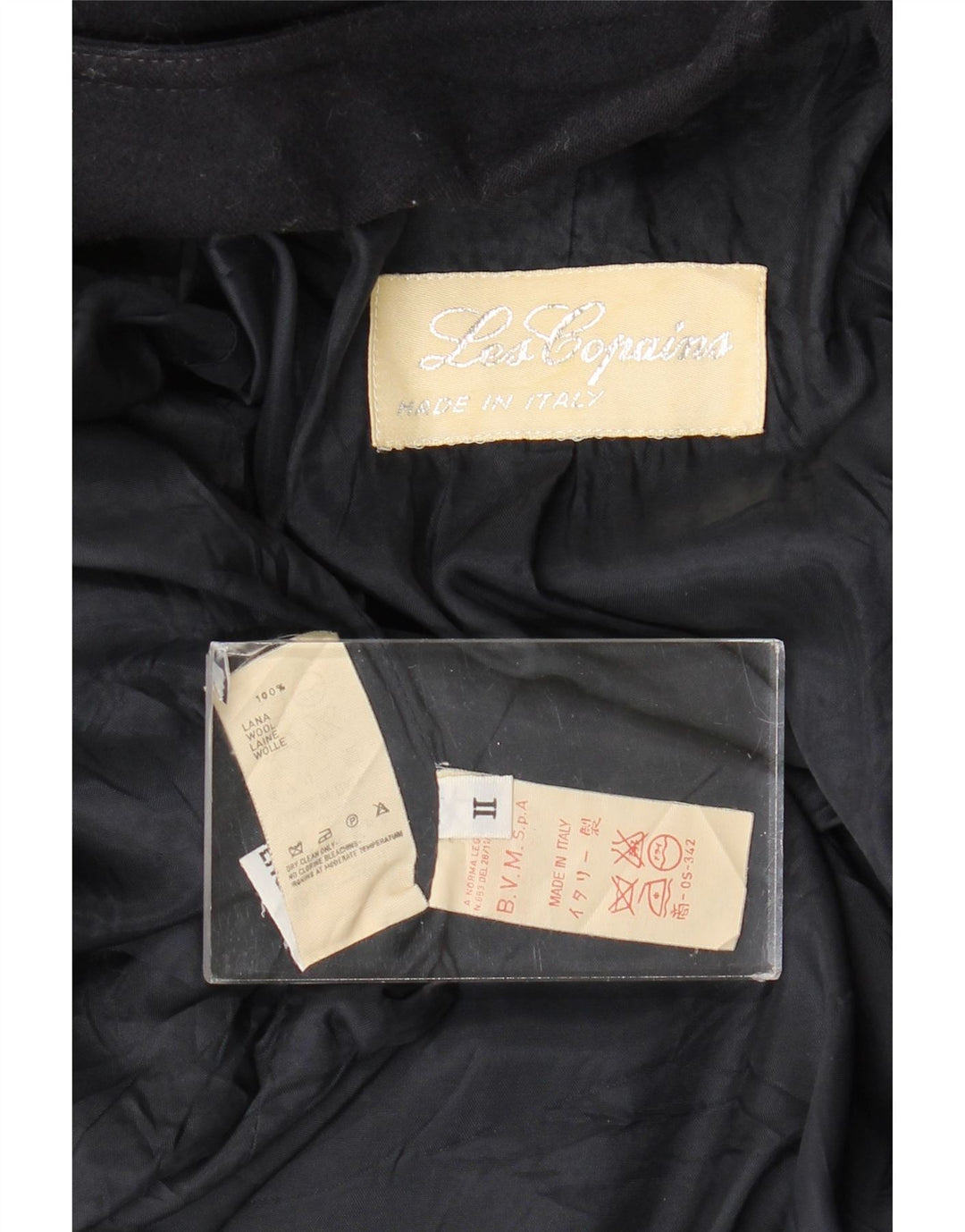 Les Copains Γυναικείο σακάκι με διπλό στήθος UK 14 Medium Navy Blue