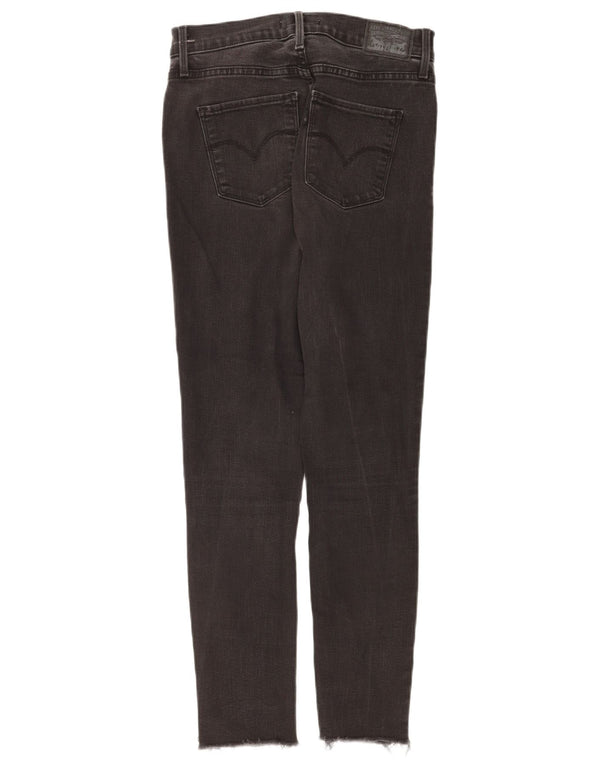 Levi's Womens 311 Shaping Skinny Jeans W26 L28 Γκρι βαμβακερό