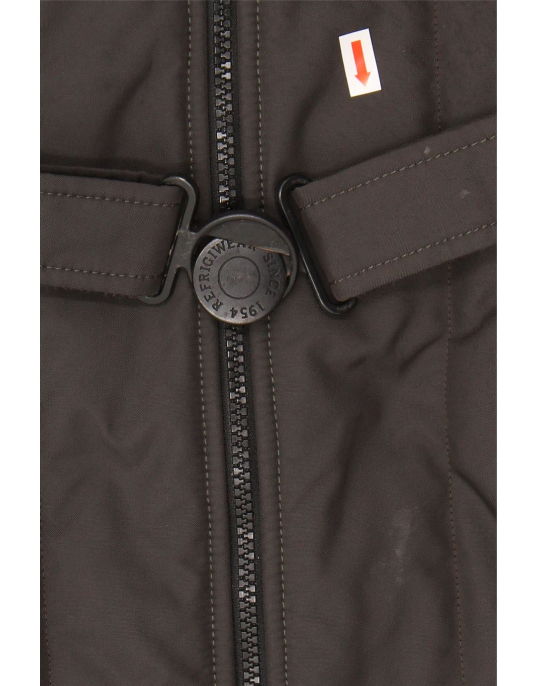 Refrigiwear Γυναικείο παλτό με κουκούλα με επένδυση IT 46 Large Khaki Nylon