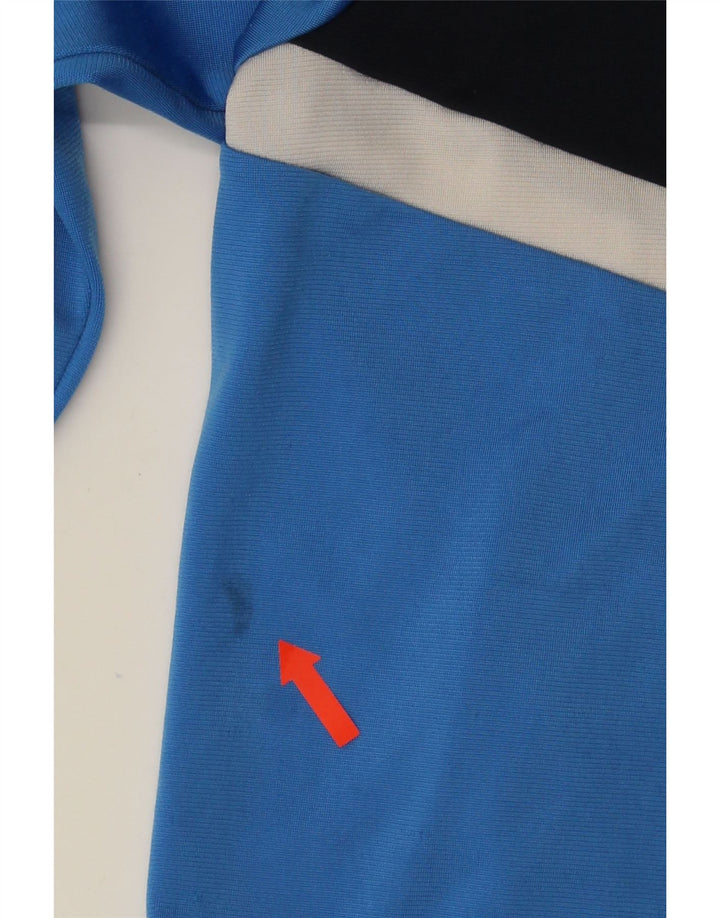 Adidas Boys αθλητική φόρμα Adidas Top Jacket 11-12 Years Blue Colourblock Polyester