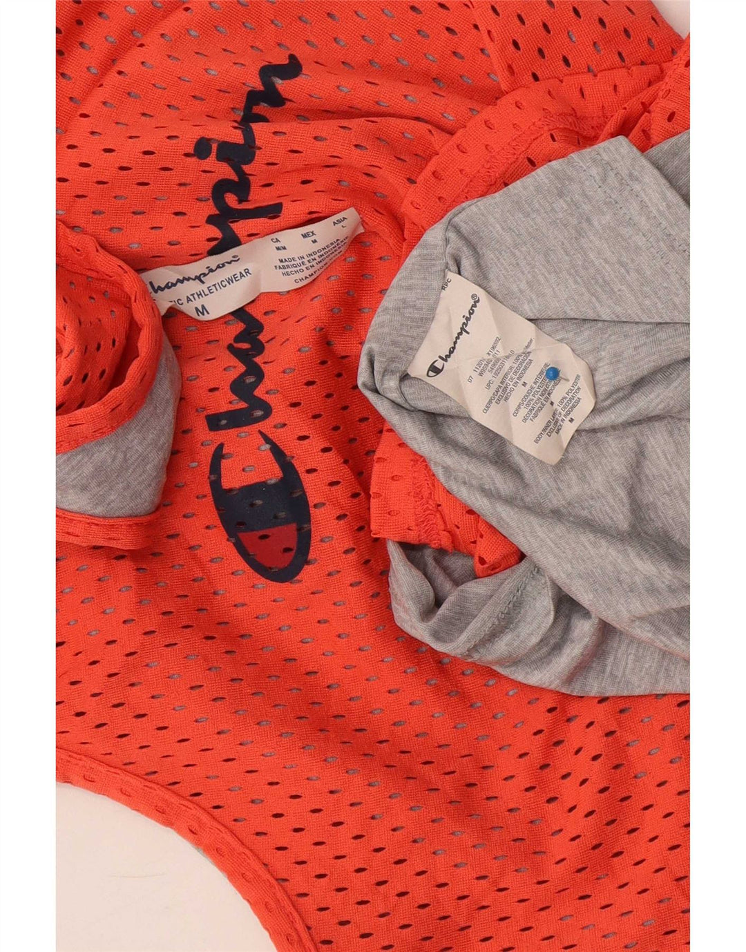 Champion Womens Athletic Fit Graphic Vest Top 14 μεσαίο πορτοκαλί πολυεστέρας