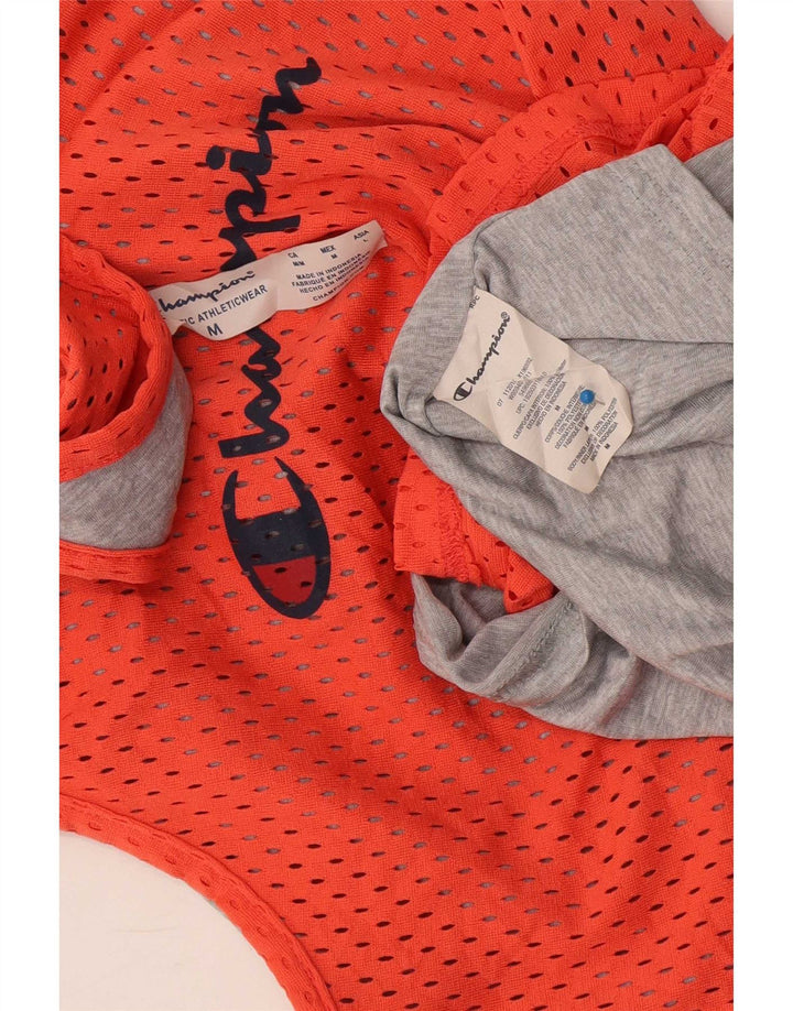 Champion Womens Athletic Fit Graphic Vest Top 14 μεσαίο πορτοκαλί πολυεστέρας