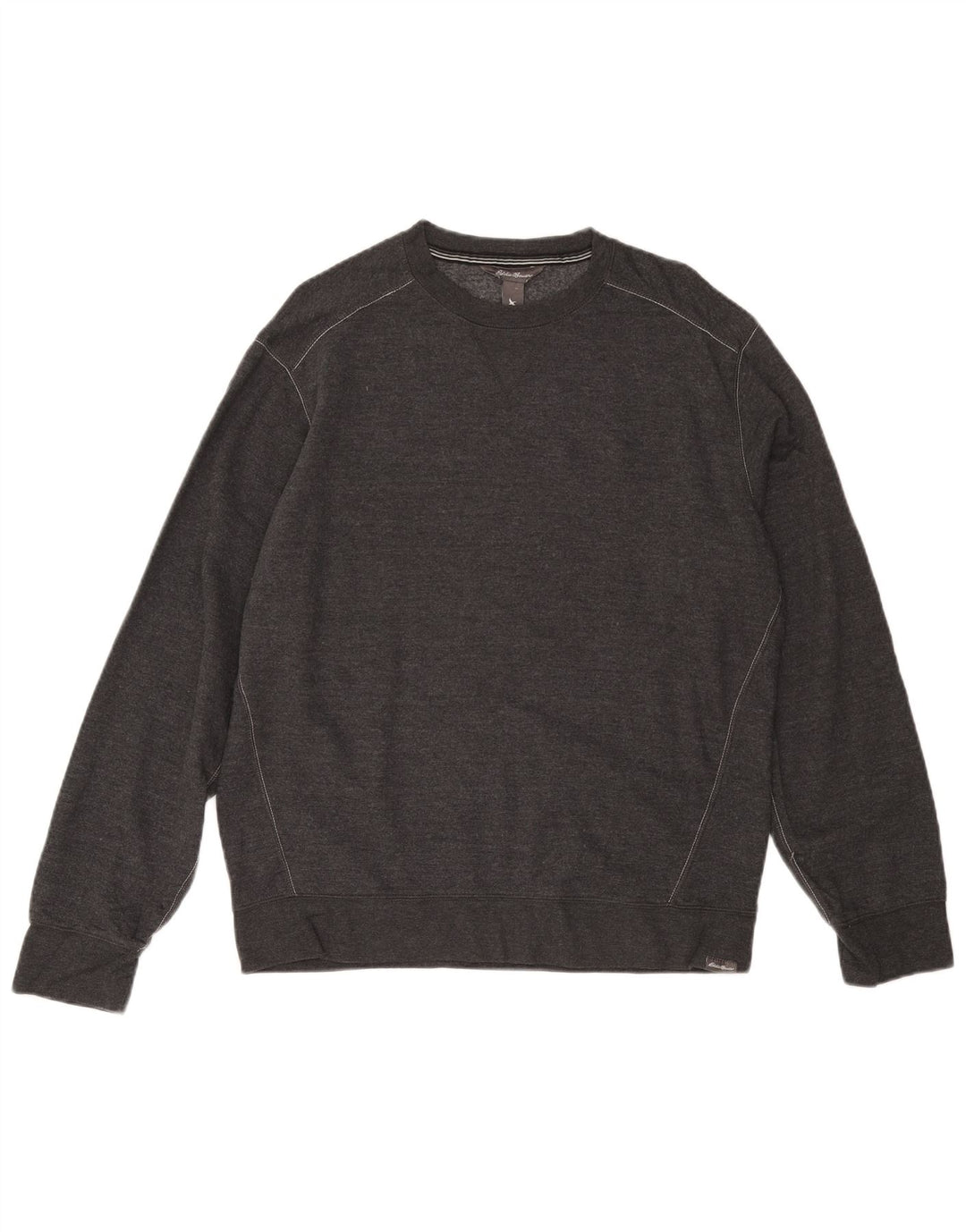 EDDIE BAUER Ανδρικό Φούτερ Jumper Μεγάλο Γκρι Βαμβακερό