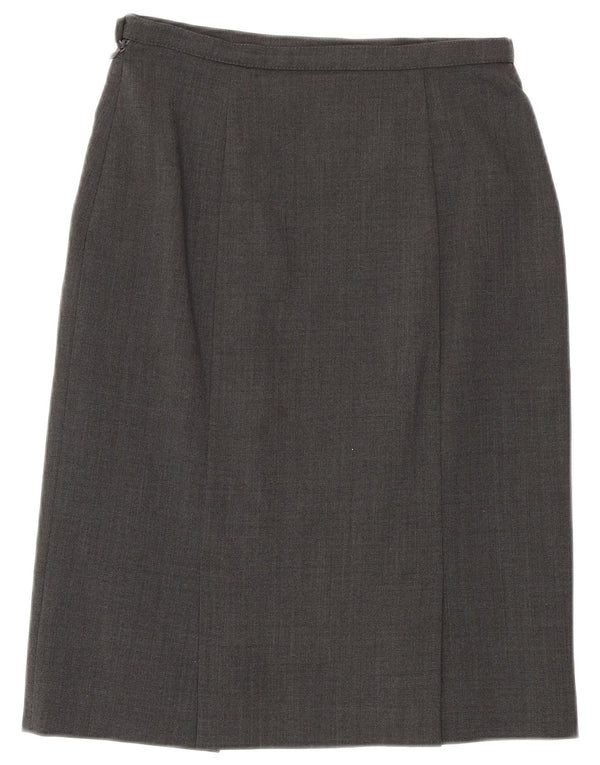 Penny Black Γυναικεία Pencil Φούστα UK 10 Small W26 Grey Polyester