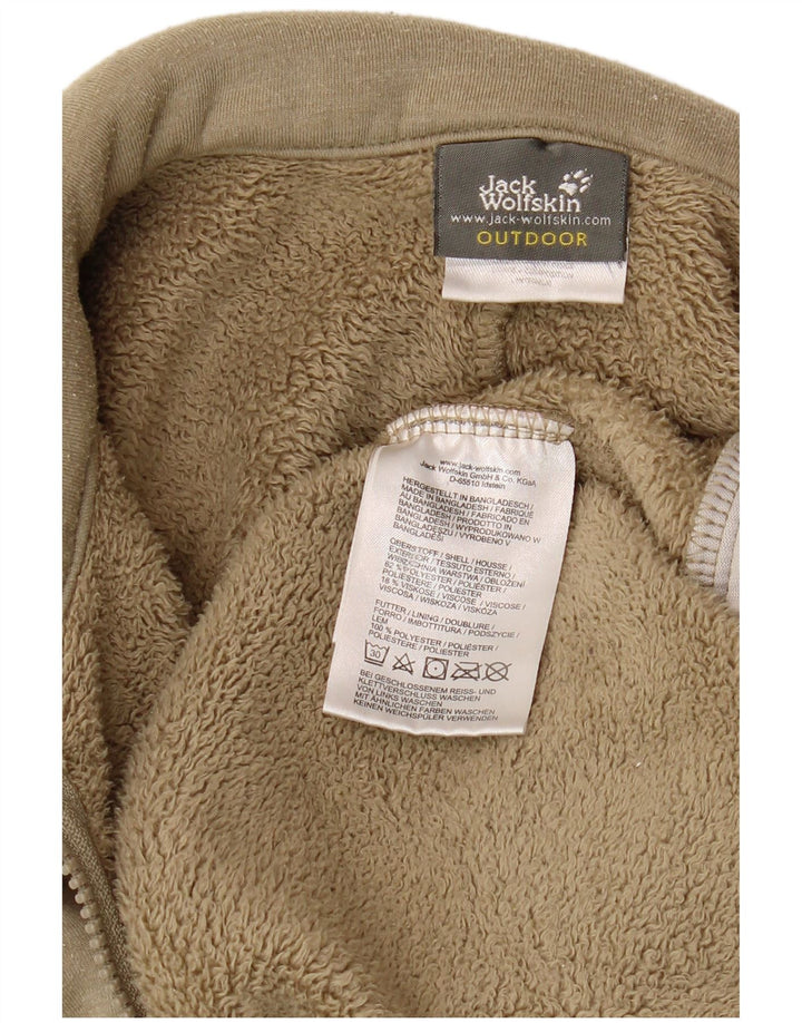 JACK WOLFSKIN Γυναικεία φόρμα Sherpa Top Jacket UK 14 Medium Khaki