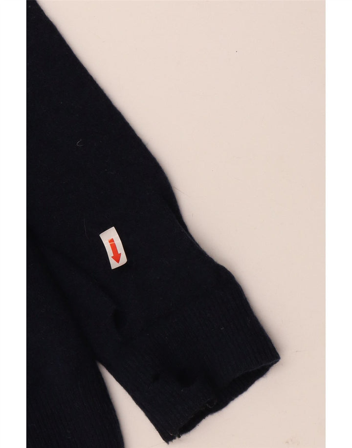 Marks & Spencer Ανδρικό γιλέκο Tank Top Medium Navy Blue Lambswool