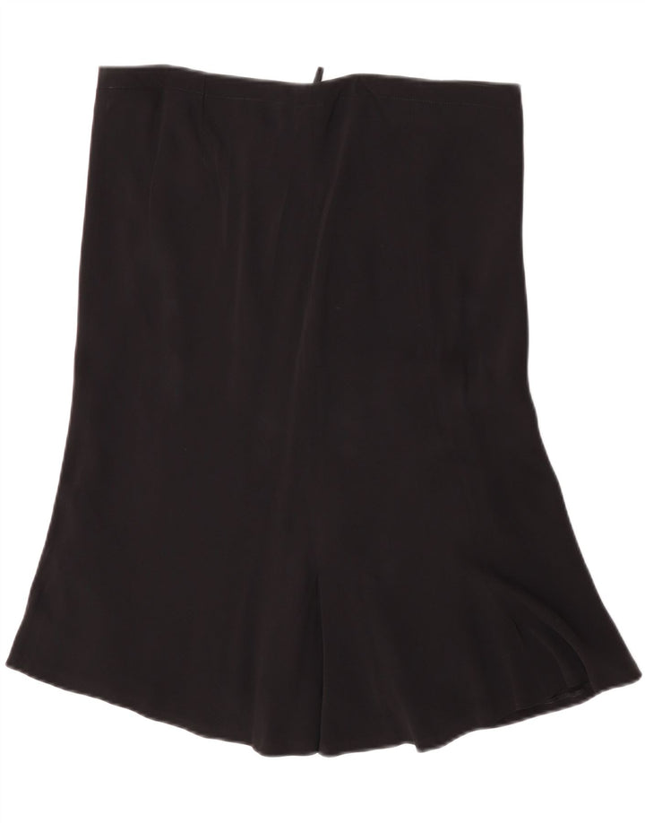 Alexander Mcqueen Γυναικεία φούστα σε γραμμή Α IT 46 Large W34 L25 Black Classic