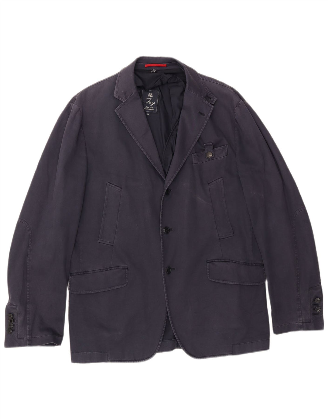 Ανδρικό σακάκι 3 κουμπιών Fay IT 52 XL Navy Blue