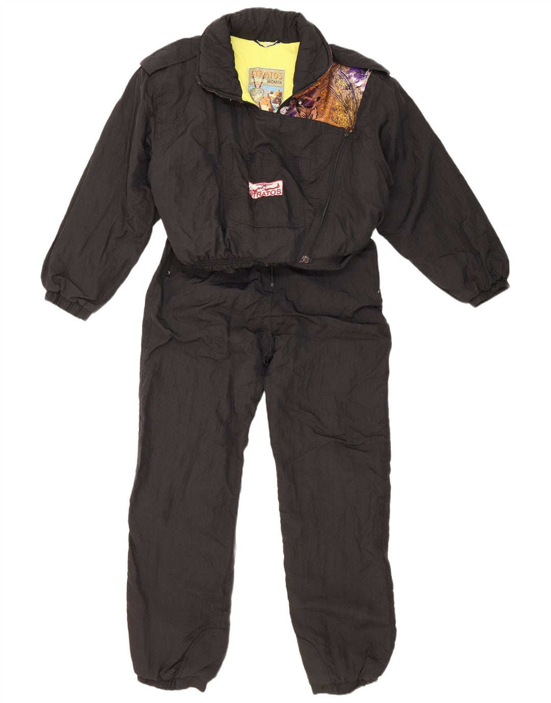 Stratos γυναικεία φόρμα σκι IT 42 Medium Black Nylon