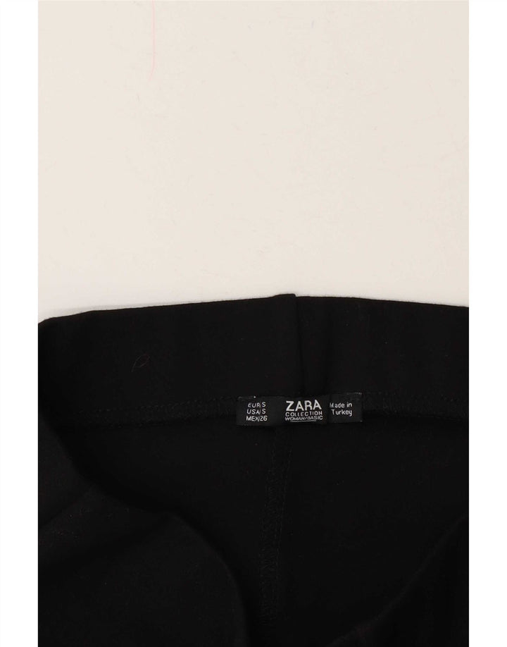 Zara Γυναικεία Pencil Φούστα Small W26 Μαύρη