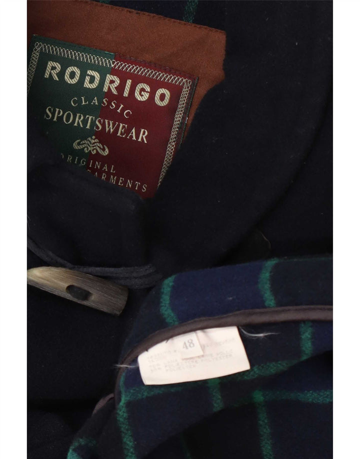 Rodrigo Ανδρικό παλτό Duffle IT 48 Medium Navy Blue Wool