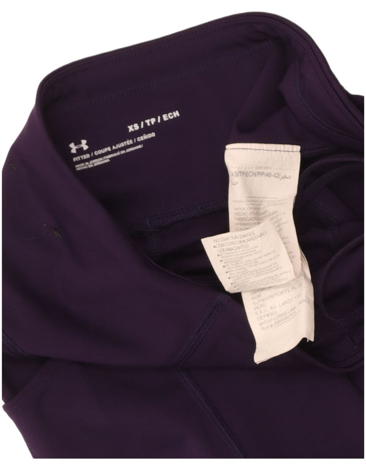 Under Armour Γυναικείο κολάν UK 4 XS Purple Polyester