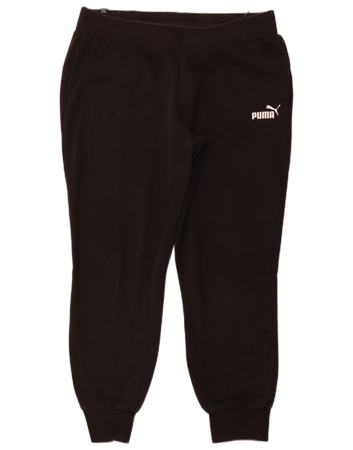 Γυναικεία φόρμα PUMA Παντελόνι Joggers UK 16 Large Μαύρο