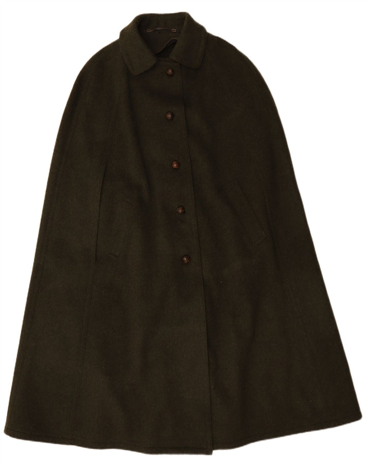 Vintage γυναικείο παλτό Cape One Size Khaki