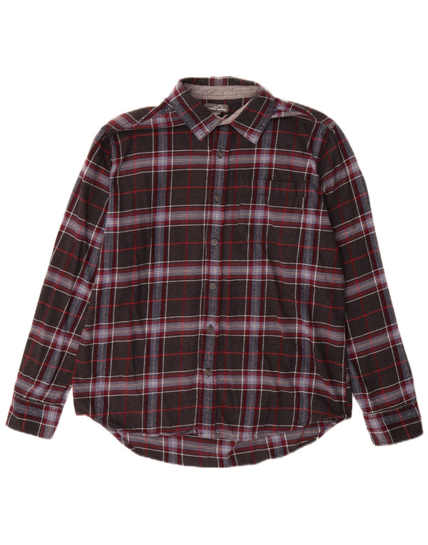 Eddie Bauer Ανδρικό φανελένιο πουκάμισο μεγάλο γκρι βαμβακερό