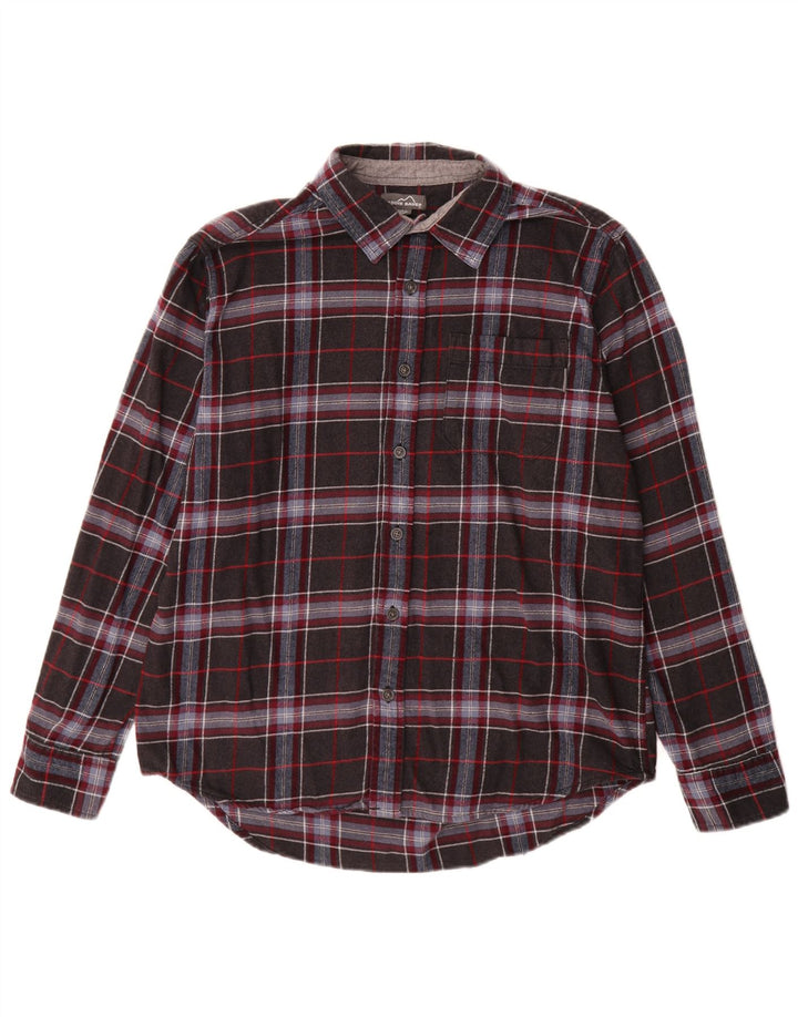 Eddie Bauer Ανδρικό φανελένιο πουκάμισο μεγάλο γκρι βαμβακερό