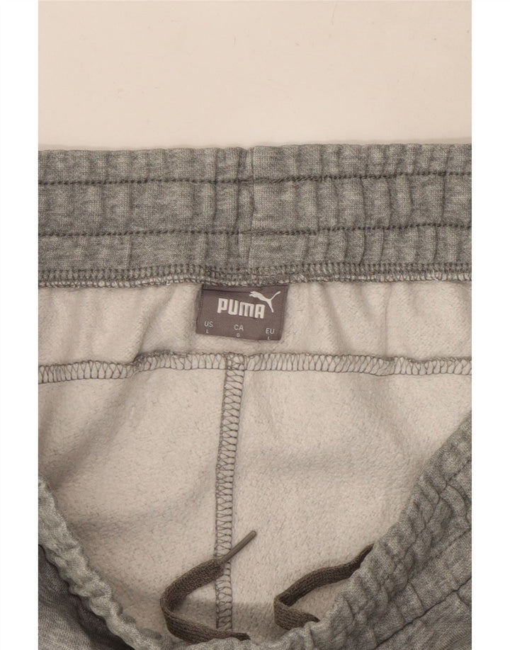 Ανδρική φόρμα PUMA Παντελόνι Joggers Μεγάλο Γκρι Βαμβακερό