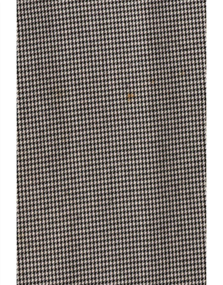 ST. BERNARD Γυναικεία Midi ίσια φούστα UK 16 Large W30 Black Houndstooth