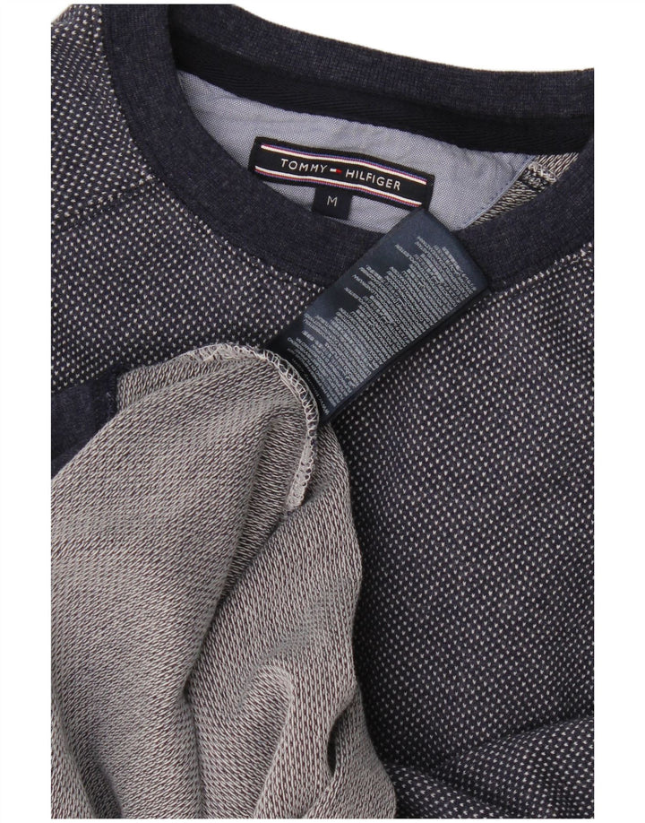 Ανδρικό φούτερ Tommy Hilfiger Jumper Μεσαίο μπλε βαμβακερό