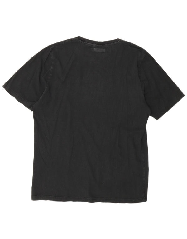 Ανδρικό γραφικό T-Shirt Kappa Top XL Μαύρο
