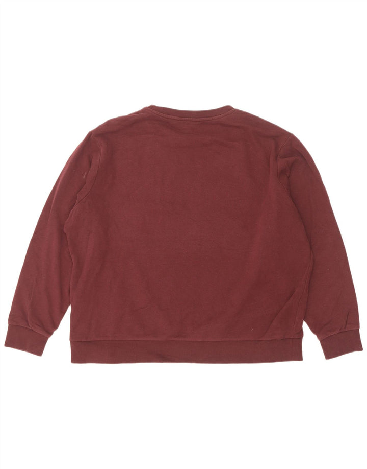 Ανδρική φούτερ Marks & Spencer Jumper από Βουργουνδί Βαμβακερό