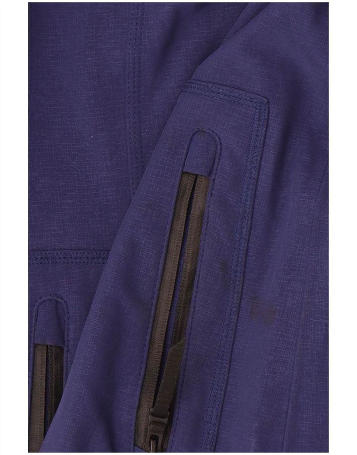 Marks & Spencer Γυναικείο Αδιάβροχο με κουκούλα UK 14 Medium Navy Blue